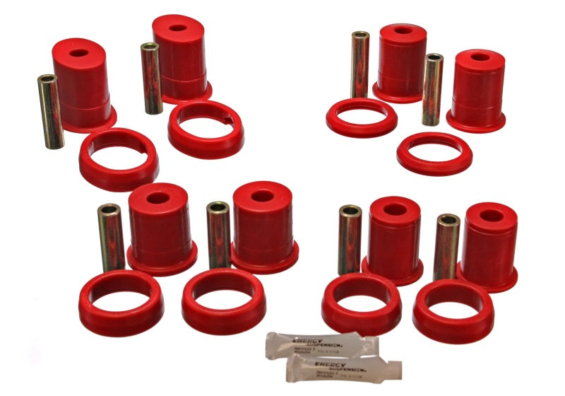 Load image into Gallery viewer, Energy Suspension Diff Control Arm W/Thrust Washer - Red