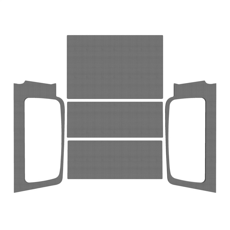 Load image into Gallery viewer, DEI 04-06 Jeep Wrangler LJ Unliminted Headliner Complete Kit - Gray