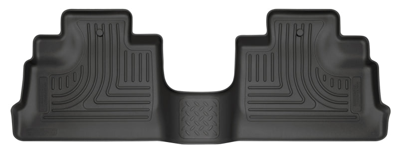 Load image into Gallery viewer, Husky Liners 11-12 Jeep Wrangler Unlimited (4 Door) WeatherBeater 2nd Row Black Floor Liners