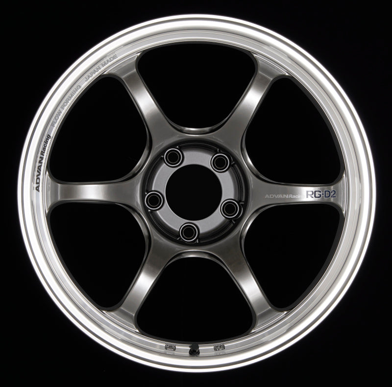 Load image into Gallery viewer, Advan RG-D2 18x11.0 +30 5x114.3 Machining and Racing Hyper Black Wheel