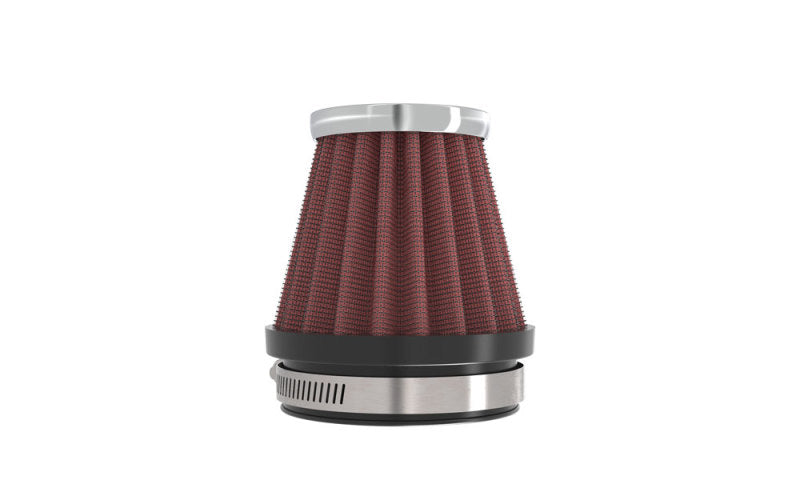 Load image into Gallery viewer, K&N Universal Chrome Filter 2.125 in Flange ID / 3in Base OD / 2in Top OD / 2.75in Height