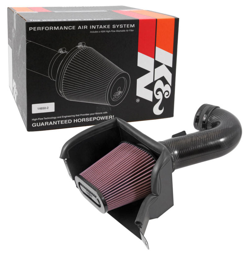 Load image into Gallery viewer, K&N 15-16 Chevrolet Corvette Z06 6.2L V8 Performance Intake Kit