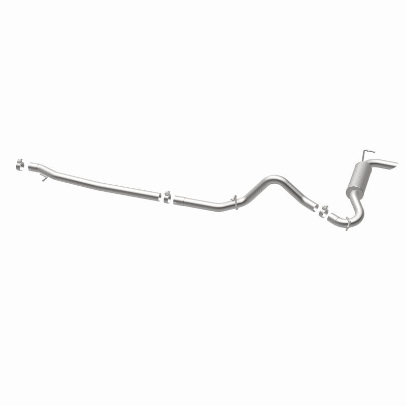 Load image into Gallery viewer, MagnaFlow 12-14 Jeep Wrangler 4dr Single Straight Rear P/S Exit Stainless C/B Performance Exhaust