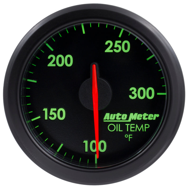 Load image into Gallery viewer, Autometer Airdrive 2-1/6in Oil Temp Gauge 100-300 Degrees F - Black