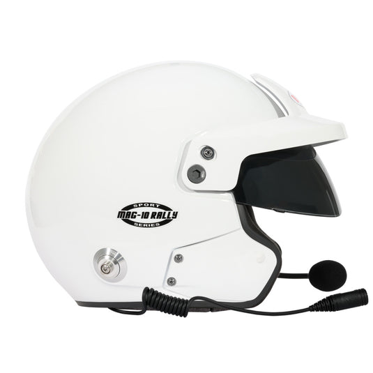 Bell Helmet Mag-10 Rally Sport White (Hans) Xs(55-56) Fia8859-2024