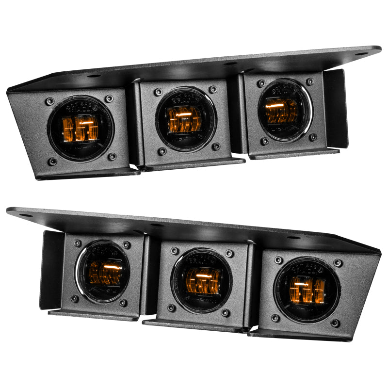 Load image into Gallery viewer, Oracle High 21-22 Ford Bronco Triple LED Fog Light kit for Steel Bumper
