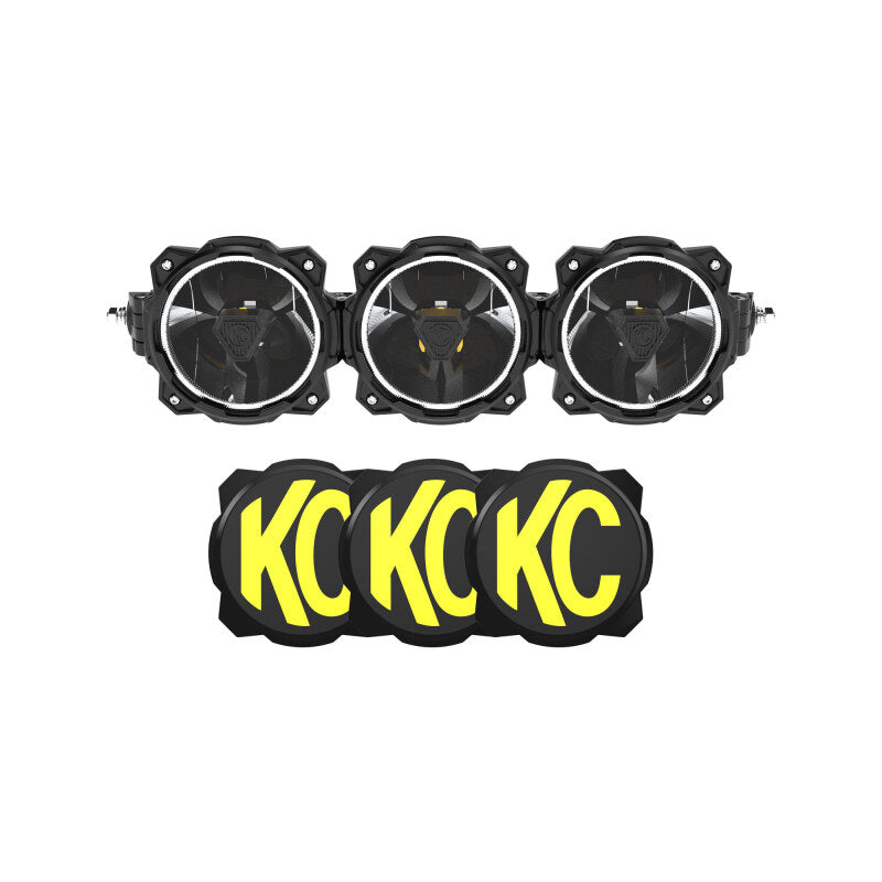 Load image into Gallery viewer, KC HiLiTES Gravity Titan LED Light Bar - 20in. (3-Light)
