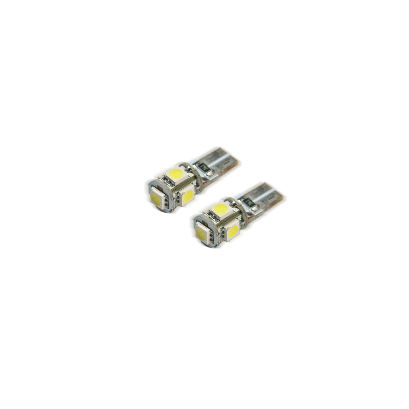 Load image into Gallery viewer, Oracle T10 5 LED 3 Chip SMD Bulbs (Pair) - Amber

