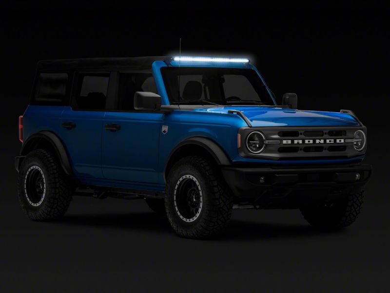 Load image into Gallery viewer, Raxiom 21-23 Bronco Axial Series 40-In 200w LED Light Bar w/ Windshield Mounting Brackets
