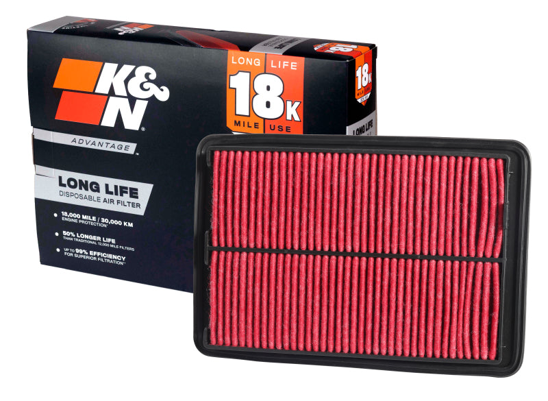 Load image into Gallery viewer, K&amp;N Nissan Rogue L4-2.5L F/I 14-17 Air Filter
