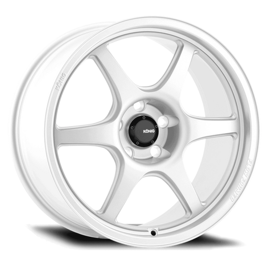 Konig Hexaform 15x8 4x100 ET25 Gloss White