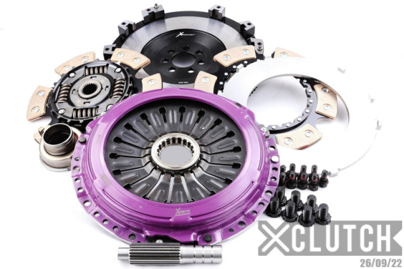 Load image into Gallery viewer, XClutch 07-17 Mitsubishi Lancer EVO X 2.0L 9in Twin Sprung Ceramic Clutch Kit
