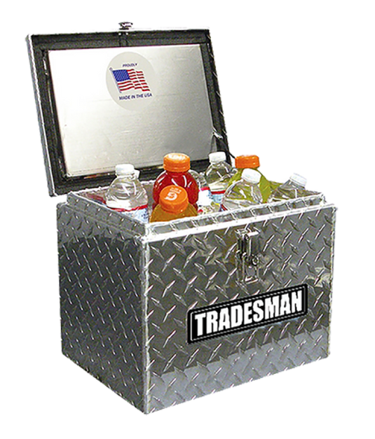 Tradesman Aluminum Cooler (Small) (20 Quart Capacity) - Brite