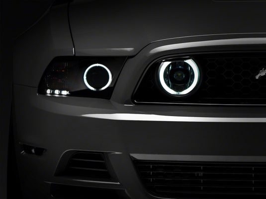 Raxiom 13-14 Ford Mustang GT CCFL Halo Fog Lights- Chrome