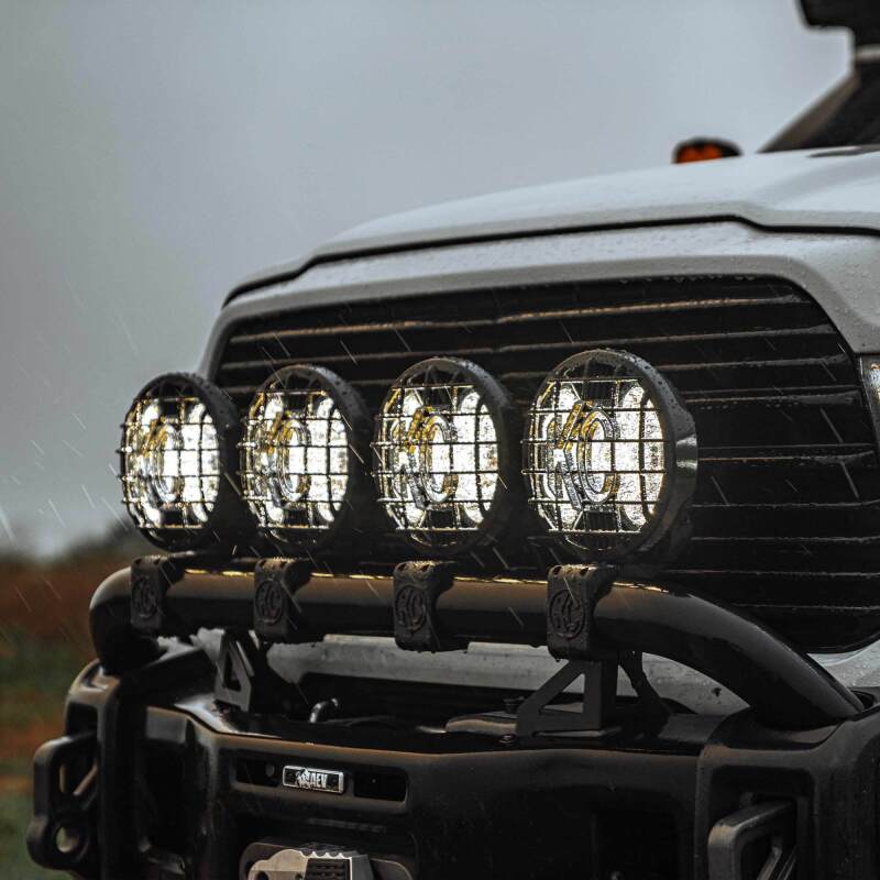 Load image into Gallery viewer, KC HiLiTES SlimLite 8in. LED Stone Guard - Black
