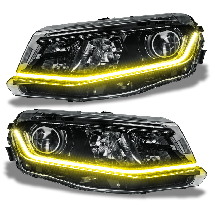 Load image into Gallery viewer, Oracle 16-21 Chevy Camaro Surface Mount DRL Modules - ColorSHIFT w/ Simple Controller
