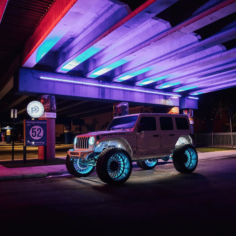 Load image into Gallery viewer, Oracle LED Illuminated Wheel Rings - ColorSHIFT Dynamic - ColorSHIFT - Dynamic
