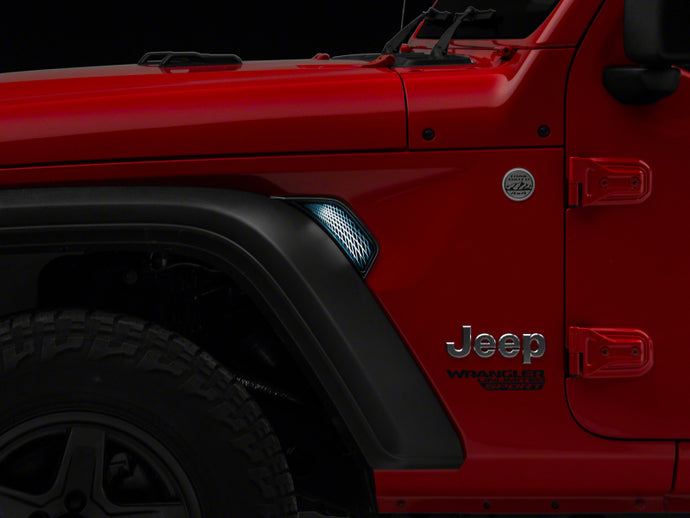 Raxiom 18-23 Jeep Wrangler JL Axial Series LED Side Marker Lights