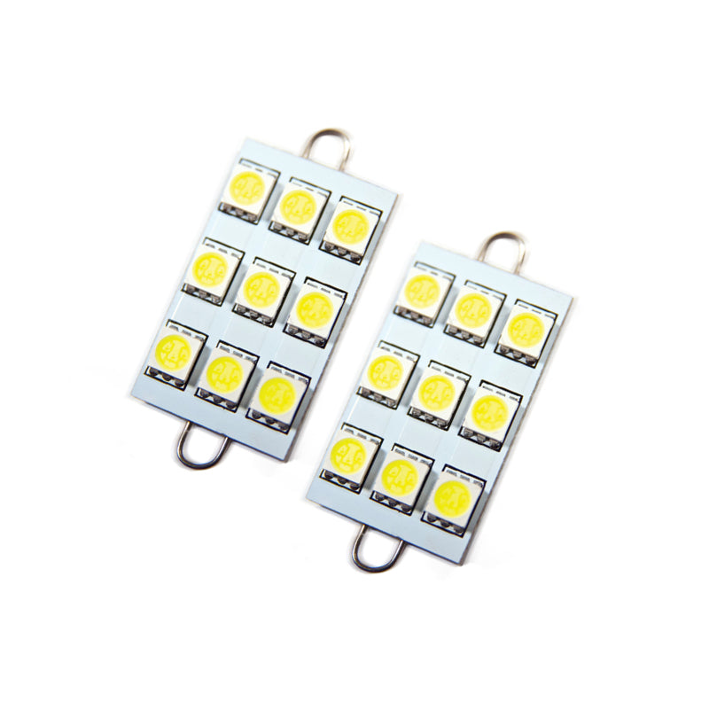 Load image into Gallery viewer, Oracle 44MM 6 LED 3 Chip - Loop Festoon Bulbs (Pair) - White
