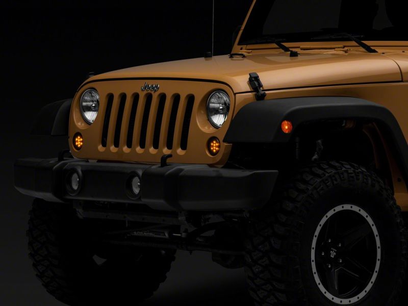Load image into Gallery viewer, Raxiom 07-18 Jeep Wrangler JK Axial Series LED Turn Signals- Smoked
