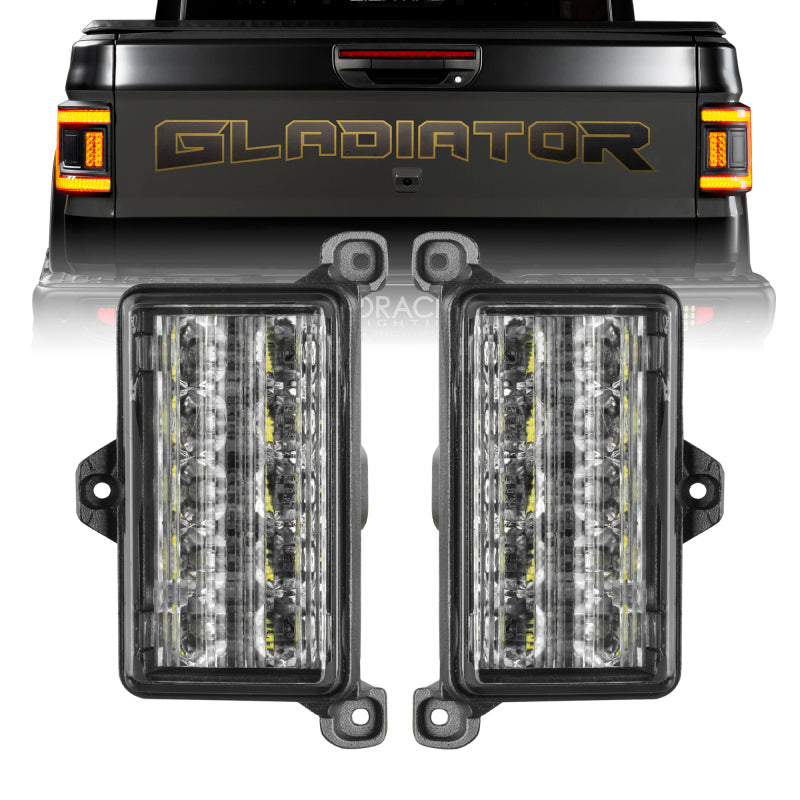 Load image into Gallery viewer, Oracle Lighting Jeep Gladiator JT Dual Reverse LED Flush Taillight - Amber/White SEE WARRANTY
