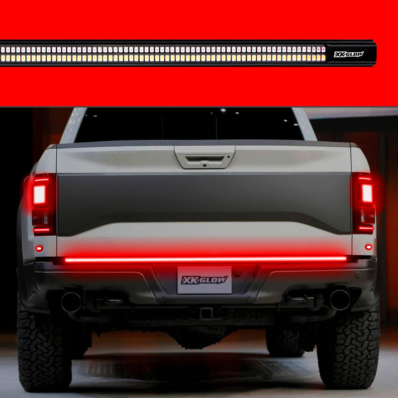 Load image into Gallery viewer, XK Glow Truck Tailgate Light w/ Chasing Turn Signal &amp; Built-in Error Canceller - 3rd gen 60in

