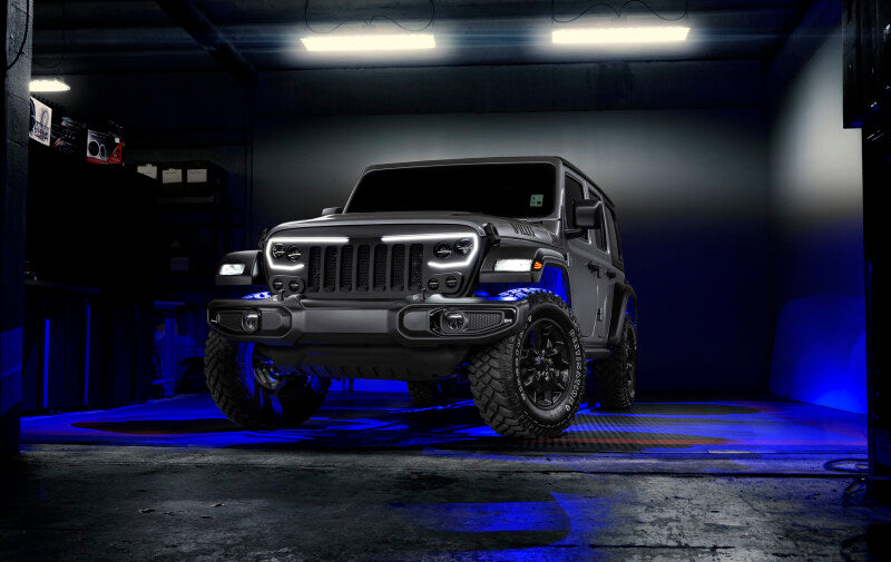 Load image into Gallery viewer, Oracle VECTOR Series Full LED Grille - Jeep Wrangler JL/JT - NA
