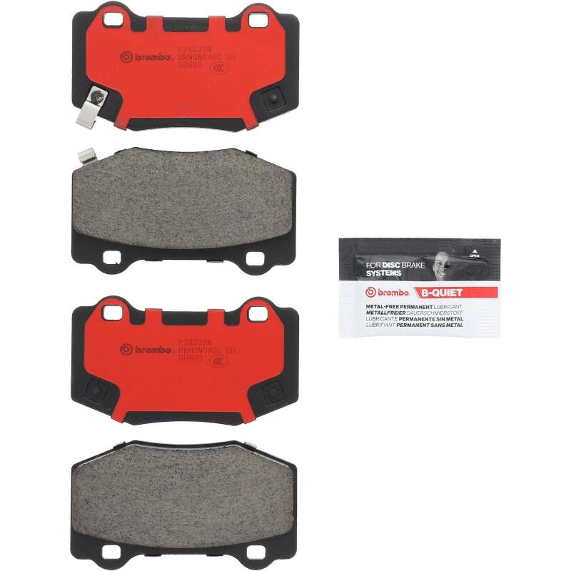 Load image into Gallery viewer, Brembo OE 15-22 Ford Mustang PRIME Ceramic Brake Pad - Rear
