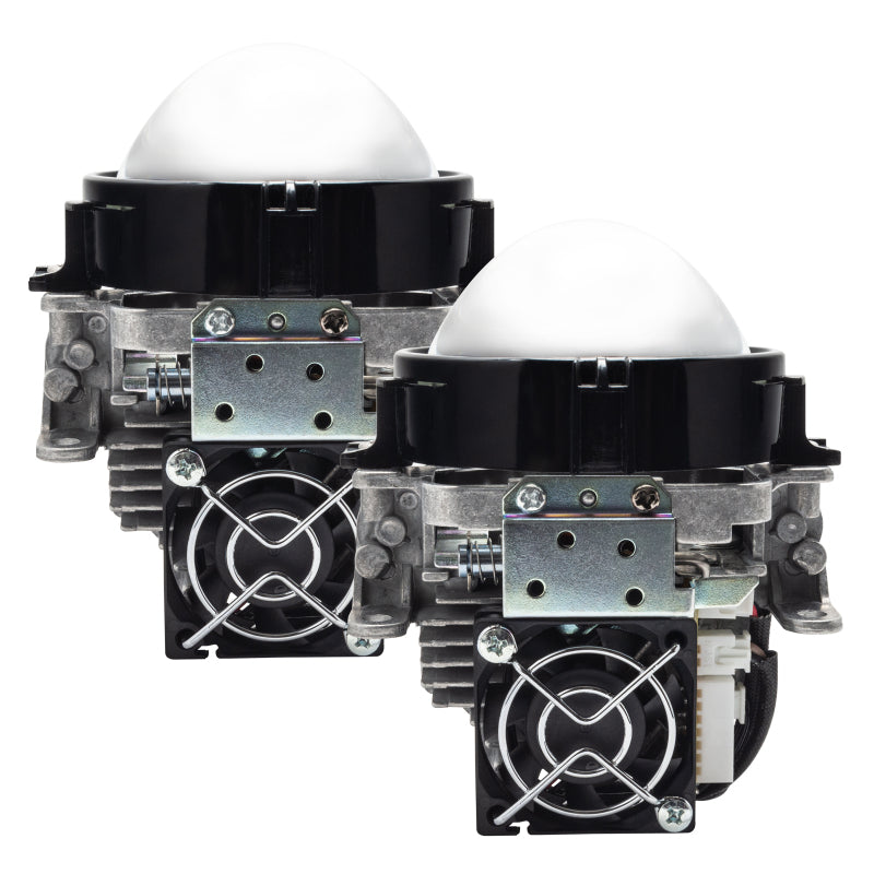 Load image into Gallery viewer, Oracle 2.5in 70mm Bi-LED 35W Retrofit Projectors (Pair) - 5500K
