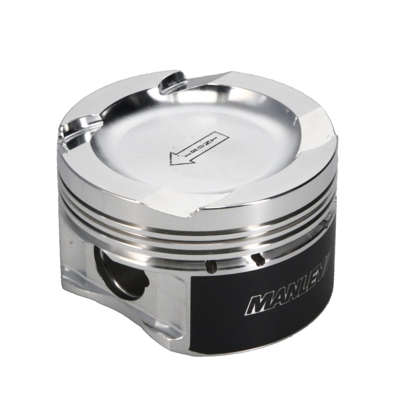 Load image into Gallery viewer, Manley BMW N54B30 32cc Platinum Series Dish Extreme Duty Piston Set
