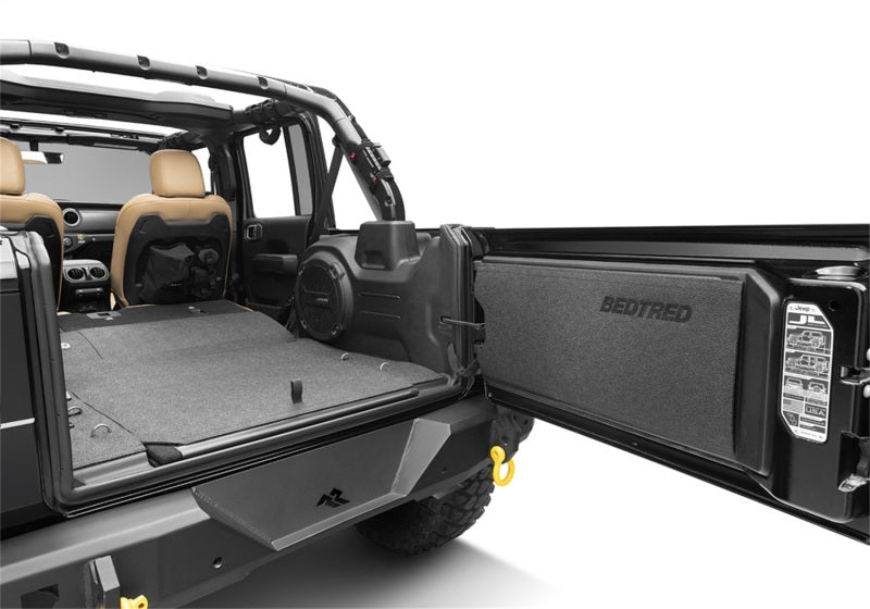 Load image into Gallery viewer, BedRug 18-23 Jeep JL 2-Door 2pc Front Floor BedTred Kit
