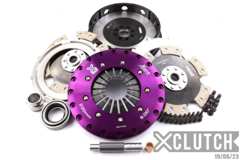 Load image into Gallery viewer, XClutch 91-98 Nissan 180SX S13 2.0L 9in Twin Solid Ceramic Clutch Kit
