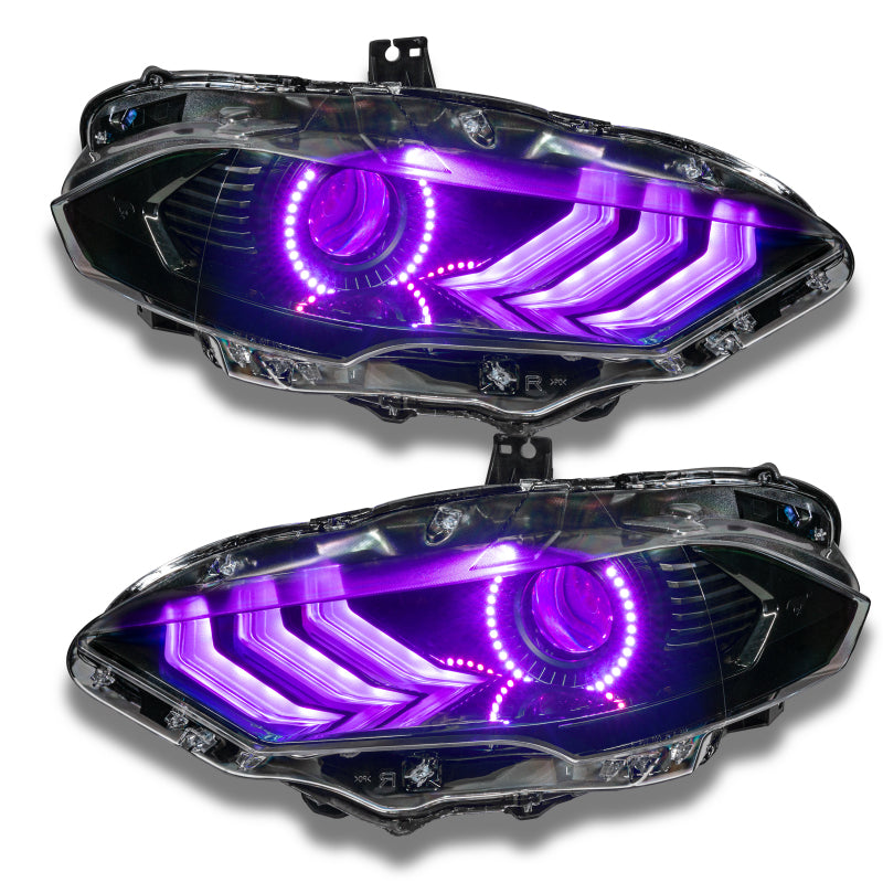 Load image into Gallery viewer, Oracle 18-21 Ford Mustang Dynamic DRL w/ Halo Kit &amp; Sequential Turn Signal - ColorSHIFT
