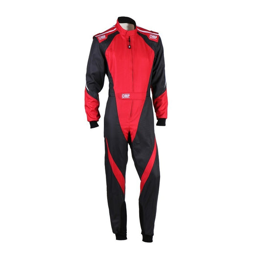 OMP KS-3X OVERALL FIA 8877-2022 (ADULT) BLACK / BLUE SZ 52