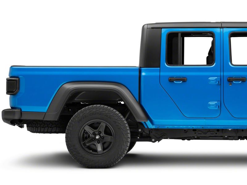 Load image into Gallery viewer, Raxiom 20-23 Jeep Gladiator JT w/ Factory Halogen LED Tail Lights- Blk Housing (Smoked Lens)
