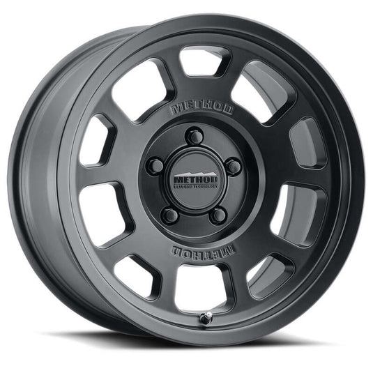 Method MR705 17x8.5 0mm Offset 6x135 87mm CB Matte Black Wheel