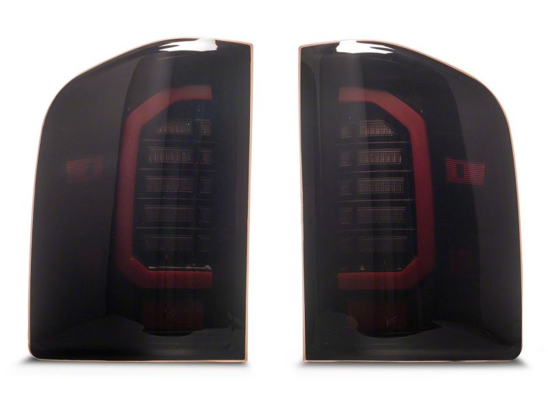 Load image into Gallery viewer, Raxiom 07-14 Chevrolet Silverado 1500 Axial Series LED Tail Lights- Blk Housing (Smoked Lens)
