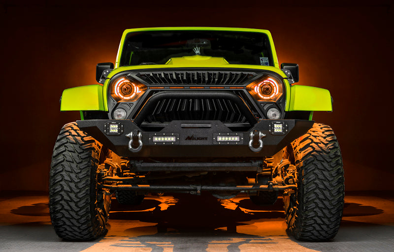 Load image into Gallery viewer, Oracle Oculus 7in ColorSHIFT Bi-LED Projector Headlights for Jeep Wrangler JK
