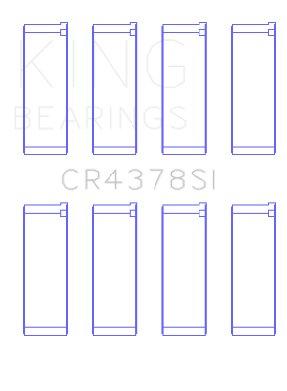 Load image into Gallery viewer, King Engine Bearings Hyundai G4Hc/G4Hg Epsilon/(Size +0.75mm) Connecting Rod Bearing Set
