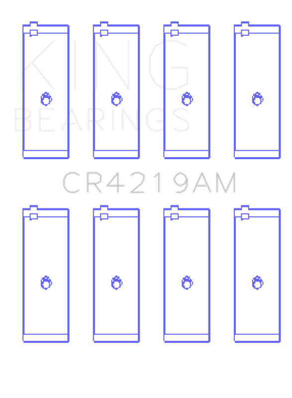 Load image into Gallery viewer, King Engine Bearings Toyota 1Rz (Size +0.50mm) Connecting Rod Bearing Set

