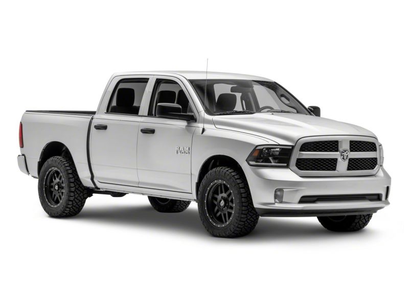 Load image into Gallery viewer, Raxiom 09-18 Dodge RAM 1500/2500/3500 Axial Series Headlights w/ LED Bar- Blk Housing (Clear Lens)
