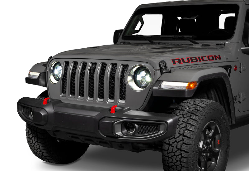 Load image into Gallery viewer, Oracle Jeep Wrangler JL/Gladiator JT 7in. High Powered LED Headlights (Pair) - White SEE WARRANTY
