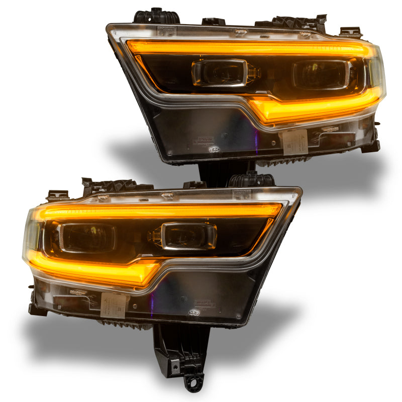 Load image into Gallery viewer, Oracle 19-21 RAM 1500 Headlight DRL Kit Projector LED - RGBW+A w/ Simple Controller
