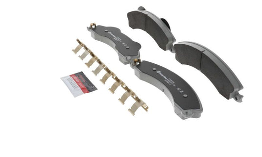 Brembo 09-17 Chevrolet Silverado 2500 HD/GMC Sierra 2500 HD/Silverado 3500 HD Front NAO Brake Pad