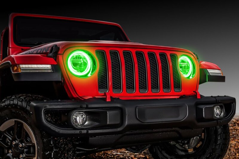 Load image into Gallery viewer, ORACLE Lighting Jeep Wrangler JL/Gladiator JT LED Surface Mount Headlight Halo Kit
