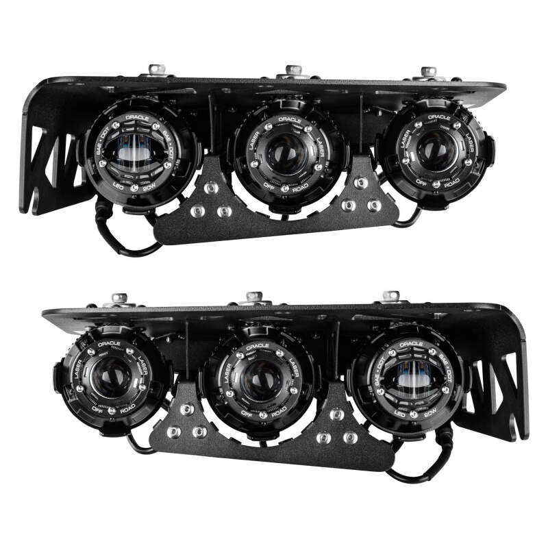 Load image into Gallery viewer, Oracle Lighting 21-24 Ford Bronco Off Road Laser and LED Fog Light Kit for Steel Bumper
