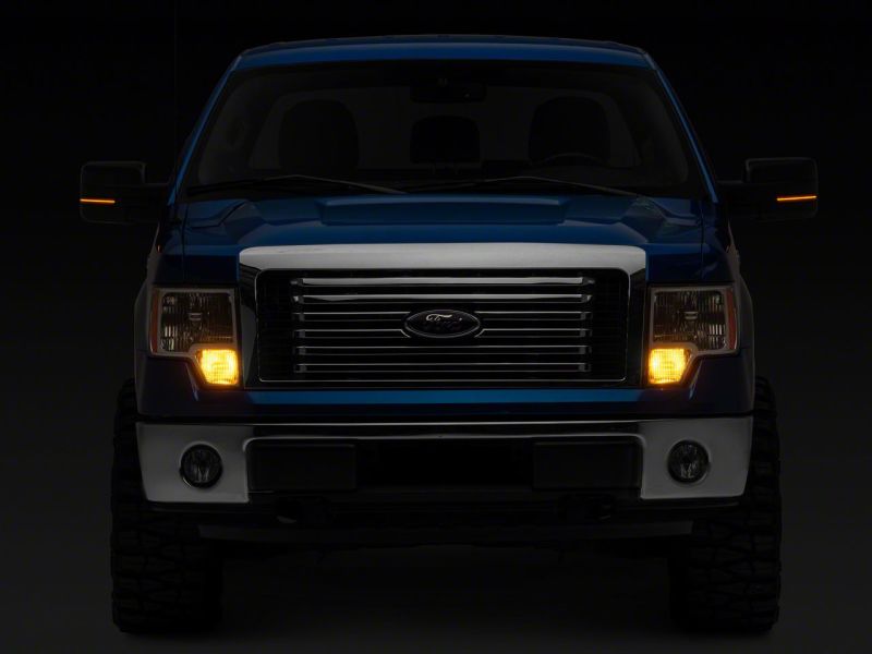 Load image into Gallery viewer, Raxiom 09-14 Ford F-150 Axial Series Sequential LED Mirror Mounted Turn Signals- Smoked
