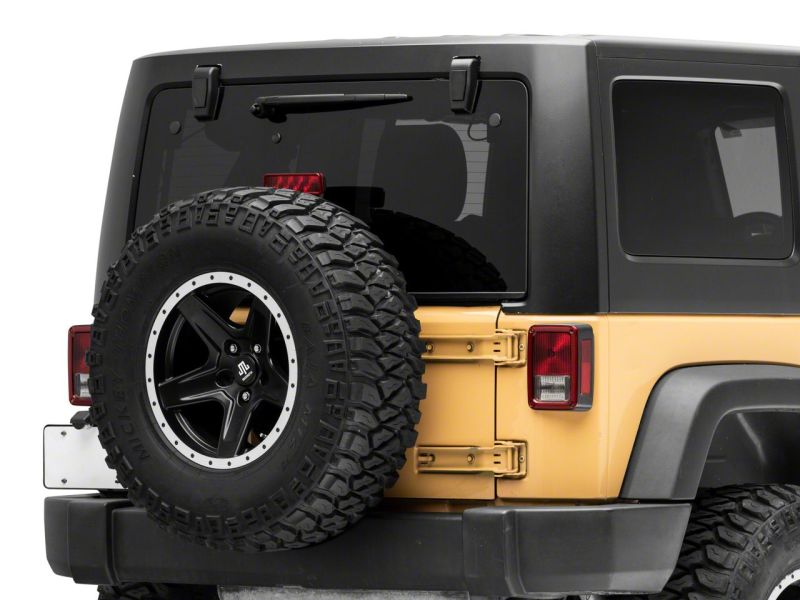 Load image into Gallery viewer, Raxiom 07-18 Jeep Wrangler JK w/ Hard Top Axial Series Rear Window Glass Hinge LED Lights
