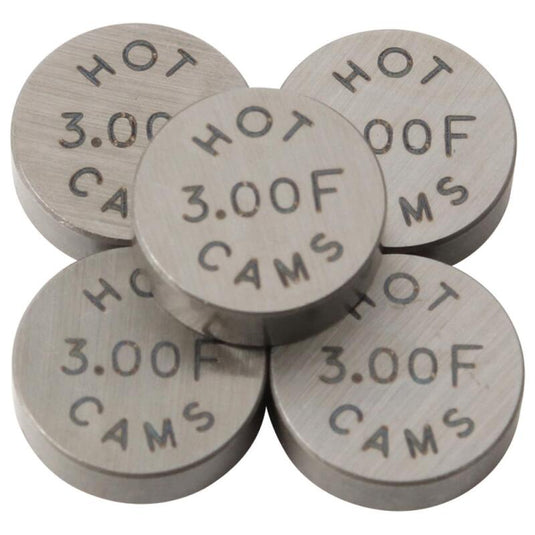 Hot Cams Shim Kits 3.000mm Thickness - 5 Pack