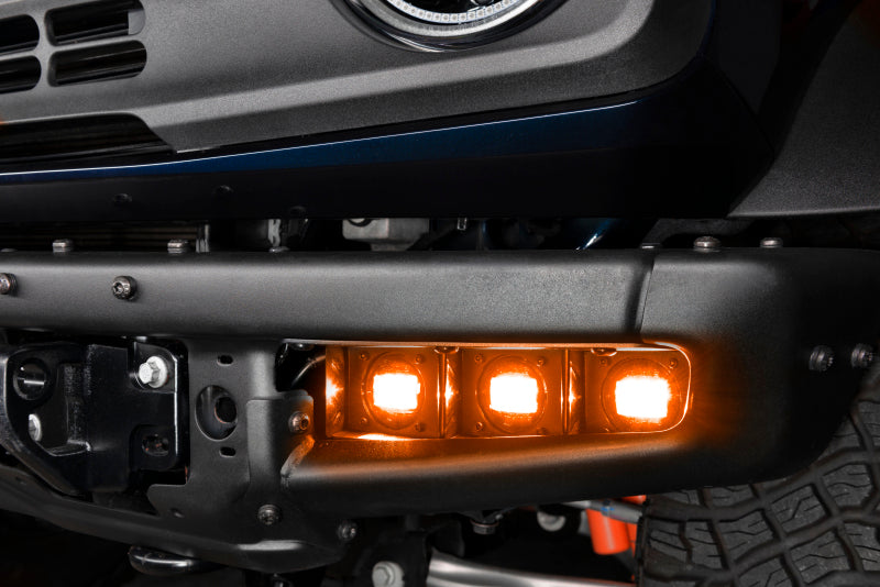 Load image into Gallery viewer, Oracle High 21-22 Ford Bronco Triple LED Fog Light kit for Steel Bumper
